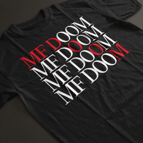 MF DOOM Rap Tee Hip Hop T-Shirt. Natural. S-XL. Mad Villainy Shirt. Fast Ship! - Picture 1 of 1